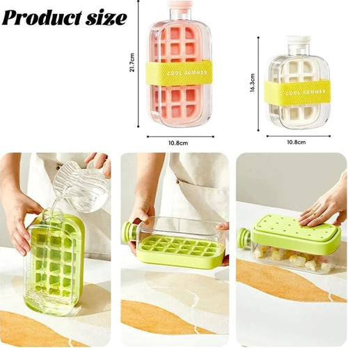Gourde Isotherme avec Bloc de Glace Intégré - Ice Bottle - Chill & Sip